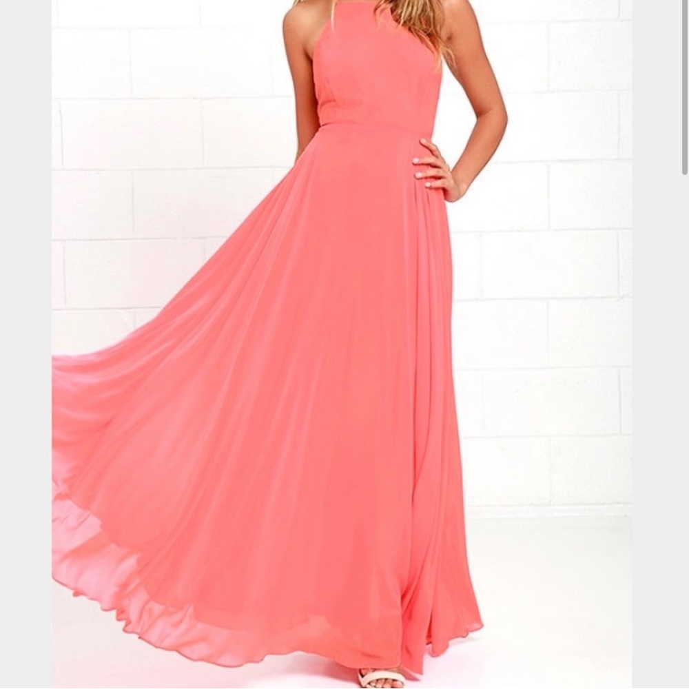 Coral Dress 🌺